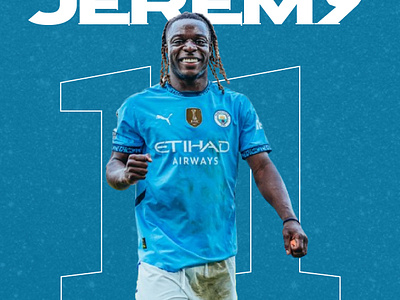 Jeremy Doku graphics design football graphic design mancity soccer sportgraphics