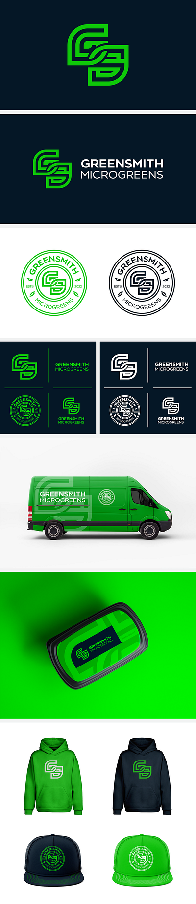 GreenSmith Brand Redesign branding logo design smartbranding