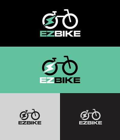 EZBike "Bike Sharing" - LOGO/BRANDING artwork branding graphic design logo print vector