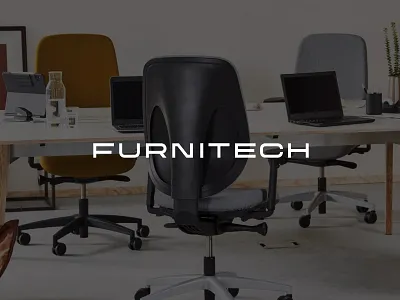 Furnitech brand branding design interior kitchen logo logotype tech type typography