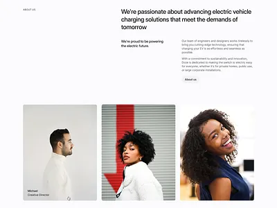 doze / about us about aboutus company cover design framer landing landingpage people photos section template ui ui design ux webdesign webflow website