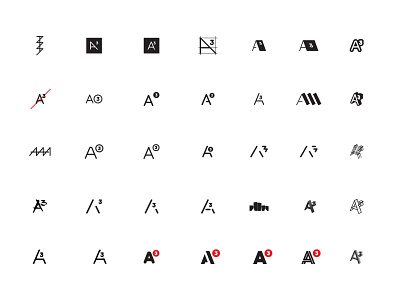 A3 Logo Playground a3 experiment logo playground sign symbol type typography