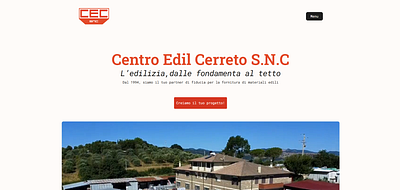 CEC- Centro Edil Cerreto graphic design