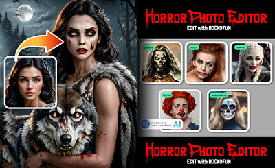 Horror Photo Editing ai filters ai photo filters horror photo editing photo editor photo manipulation scary