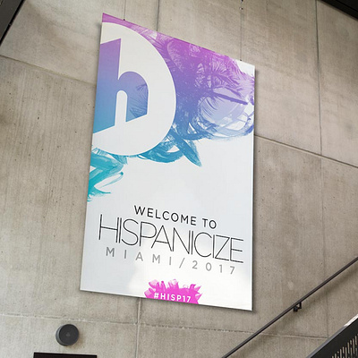 Hispanicize - Event Design conference design design environmental design event design graphic design illustration merch design miami product design stage design ui ux website design