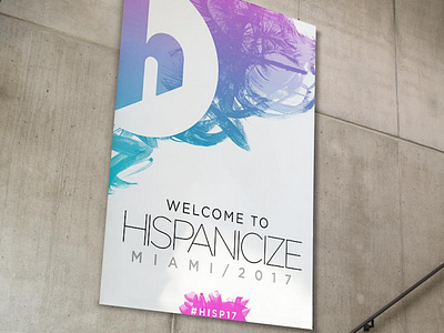 Hispanicize - Event Design conference design design environmental design event design graphic design illustration merch design miami product design stage design ui ux website design