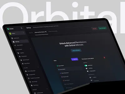 Orbital Web Application Design app mockup branding case study design laptop mockup logo ui ui design uiux userexperience userinterface ux desigbn web app web application web ui webdesign