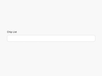 ChipList UI Component chiplist chips design design system figma form input interface ui ui kit ux