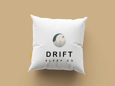 Drift Sleep Co. branding createspac design graphic design illustration letter logo logo logo design minimal logo ui