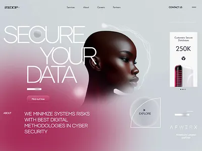 Replicated @Halolab design animation 3d animation branding design herosection redesign ui websitedesign