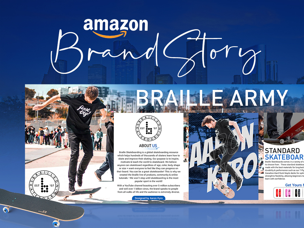 Amazon Brandstory Design a content amazon amazon design amazon ebc amazon ebc a content design design graphic design product design