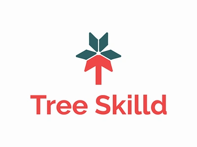 Tree Skilld - Education, E-learning Platform Logo book logo branding college logo e learning logo education logo identity learning logo logo logo design logo designer logodesign logotype school logo tree university logo