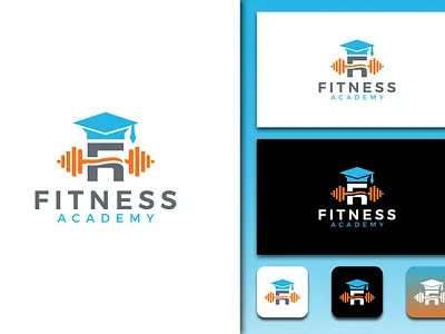Fitness Academy Brand Logo academy brand logo academy logo brand logo branding logo design business logo fitness academy brand logo fitness academy logo fitness brand logo fitness brand logo design fitness logo fitness logo design graphic design gym brand logo gym brand logo design gym logo logo logo design minimal logo minimalist logo professional logo
