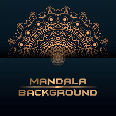 Mandala Background background branding calligraphy type design graphic design illustration invitation mandala mandala background mandala pattern mandala vector simple mandala unique vector