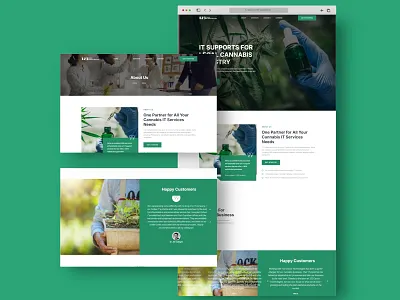 IT and Digital Solutions for the Cannabis Industry web design web development wordpress