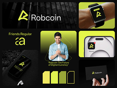 Robcoin Logo Design and branding bitcoin brandidentity branding businesslogo creativelogo currency customlogo design digital flat graphic design logo logoconcept logoideas logoinspiration logomark minimal payment ui vector