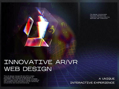 Innovative AR/VR Web Design for DigitalMoo animation ar art branding branding clean design futuristic design glass glowing graphic design interactive design minimalist design modern design prototyping ui design ux design vr web design web ui website