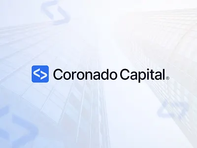 Minimalist Logo - Coronado Capital amazinglogo branding design graphic design illustration logo logodesign minimalistlogo modernlogo typography