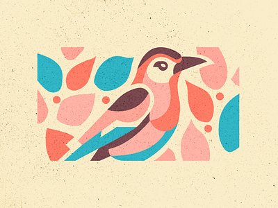 Finch adobe bird design finch graphic design hand drawn illustration illustrator nature outdoors retro traditional vintage wildlife