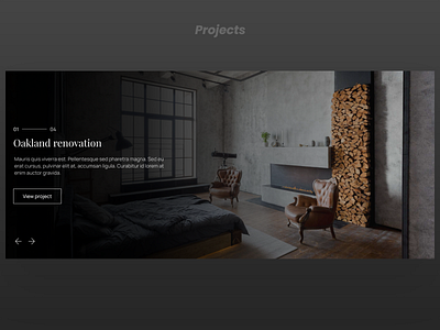 Projects prototype ui visual design web design