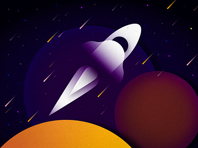 Rocket adobe illustrator blast off dark galaxy gradient illustration night outer space planet planets rocket space speed texture white white rocket