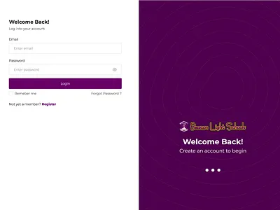 Student and Staff Management System admin attendance branding brocode dashboard education fingerprint graphic design home inventory login logo management mobile app pickup school student ui visual design web design