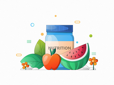 Fitness Supplements 2d illustration art branding fitness fitness illustration fruits graphic design gym illustrations illustration line art line illustrations logo man new illustrations nutrition plants trending illustrations of 2024 ui vector