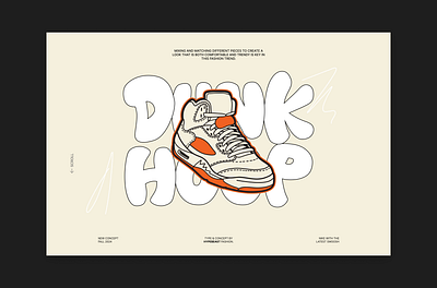 Hypebeast Landing - Style Test 002 agency branding company design fashion graphic design hero hypebeast illustration inspiration landing page logo portfolio shoes sneakers studio ui ux web design website