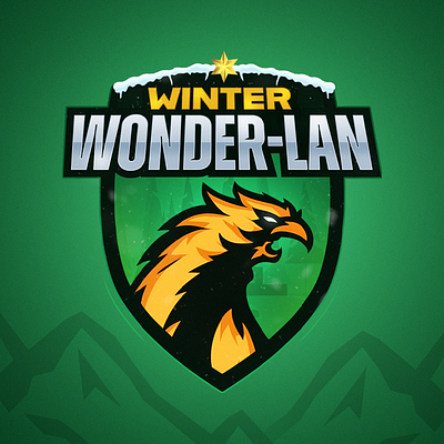 'WINTER WONDER-LAN' art branding daily design esports esports logo esports tournament graphic design identity illustration logo logomark tournament logo ui