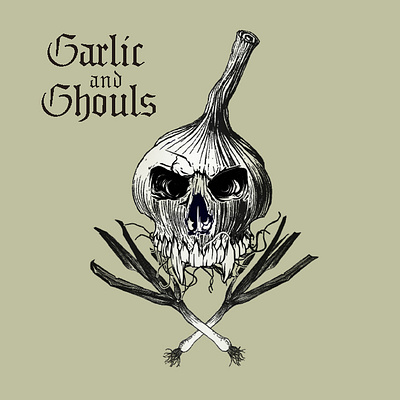 Garlic and Ghouls Festival logo