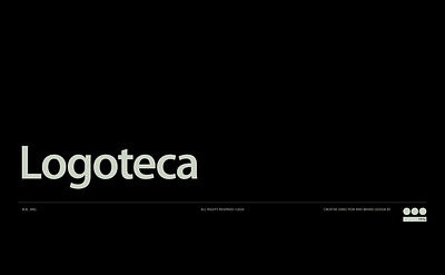 Logoteca best branding concept creative design graphic design identity logo logotype minimal