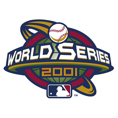 World Series 2001 Logo 3d 3d logo ball logo baseball baseball logo brand logo branding business logo design game logo graphic design illustration logo logo design match logo sports logo vector world series world series 2001 logo world series logo