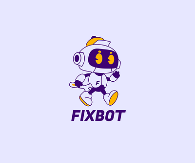 FIX BOT mechanic logo