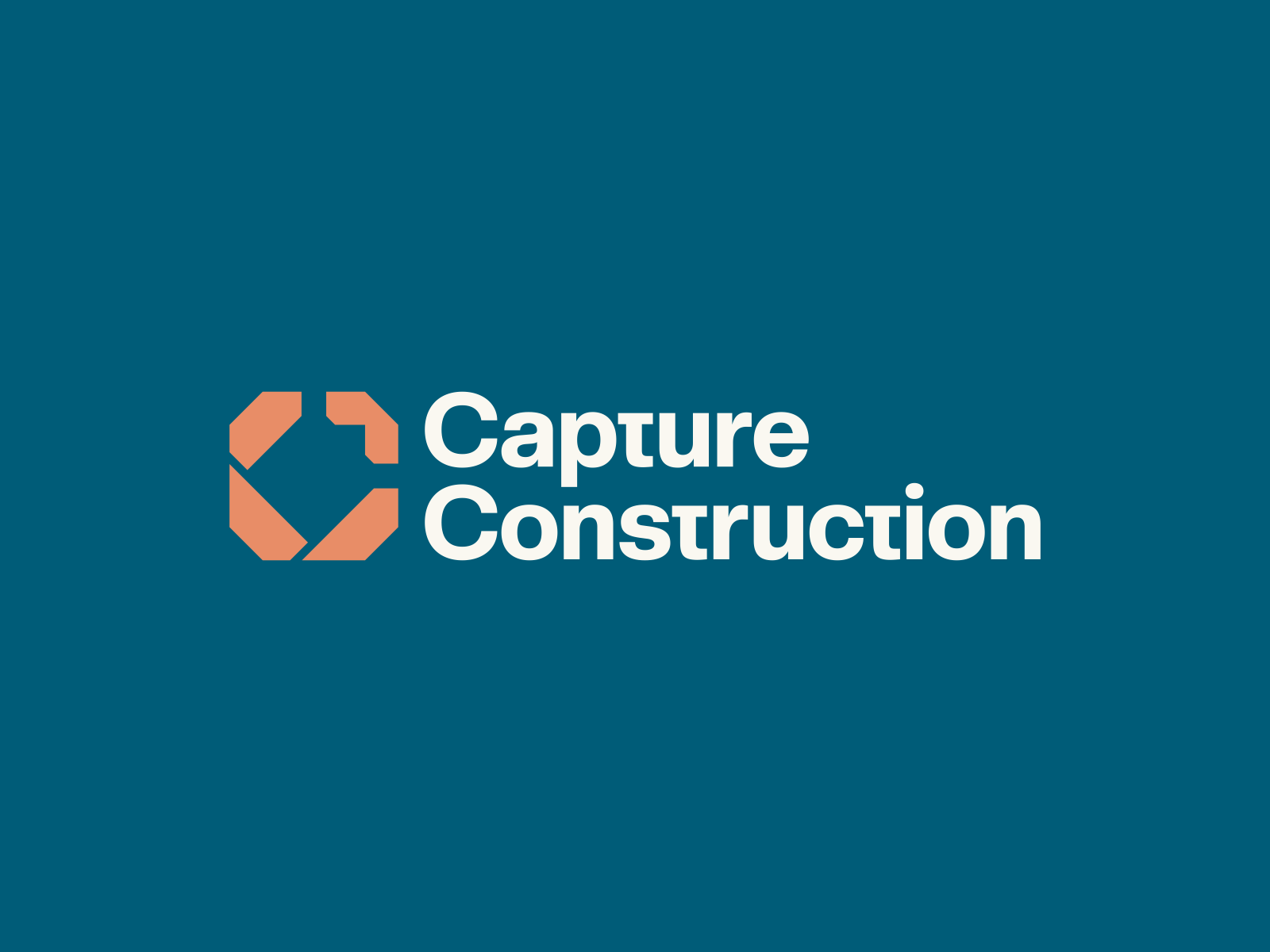 Capture Construction branding building capture cdesign character clogo construction design graphic design icon investment logo logodesign logomark realestate symbol vector