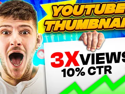 eye-catching Youtube Thumbnails for boosting youtube channels gaming thumbnail graphics design social media thumbnail youtebe youtube thumbnail