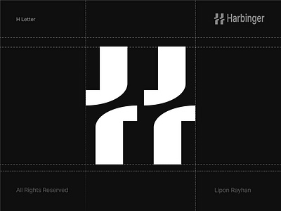 Letter H tech logo and identity ai brand brand identity branding design fintech h h logo logo logo design logodesigner logotype mark modern logo monogram rotate tech technology visual identity web3