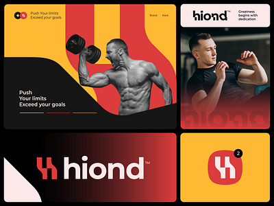 h logo for gym sports, fitness brand brand brand identity branding design fitness guidelines gym h h logo logo mark sports visual identity