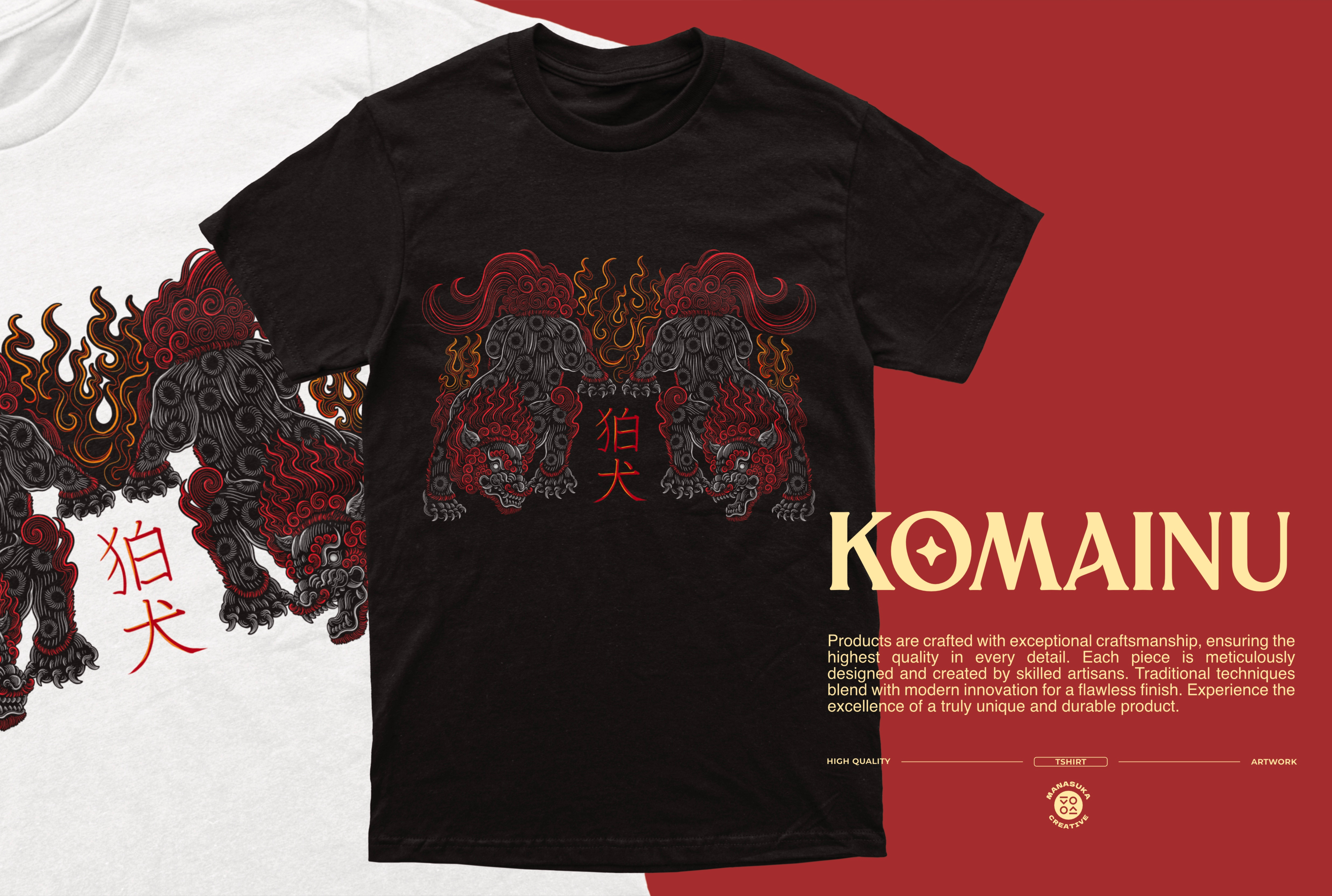 Example of Unique T Shirt Design In Digital Linocut