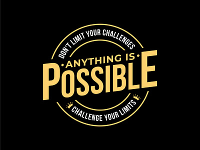 Motivational Typography t-shirt | Anything is possible T-Shirt anything is possible apparel best tshirt design clothing inspirational merch by amazon shirts motivational typography t shirt motivational typography tshirt shirt design t shirt designs t shirts tee tshirt design ideas tshirt design online tshirts typography quote tshirt typography quotes typography t shirt typography tshirt typography tshirt design