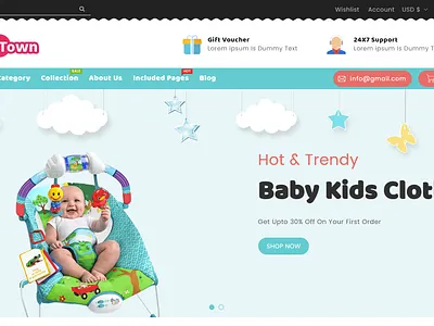 Shopify Website Design ecommerce design shopify shopify store shopify theme shopify website design ui