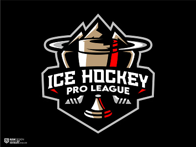 ICE HOCKEY PRO LEAGUE branding graphic design icehockey identyti logo logoforsale logoinspirations logooftheday sportlogo vector