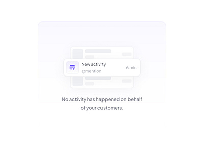 Empty State activity app dashboard empty empty state lazy mention minimal saas skelton ui uiux