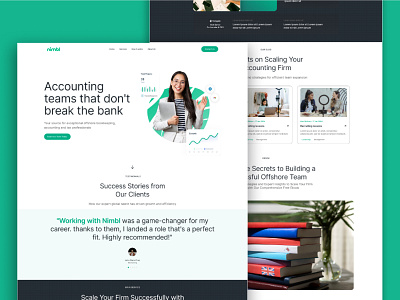 Landing Page Design landingpage ui ux webdesign