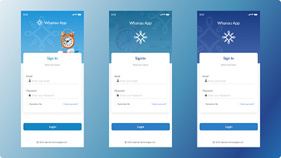 Login UI Designs healthcare login mobile application login professional login uix uiux login