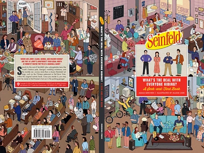 Seek & Find Seinfeld X Maxim Usik activity book narrative people publishing seek find