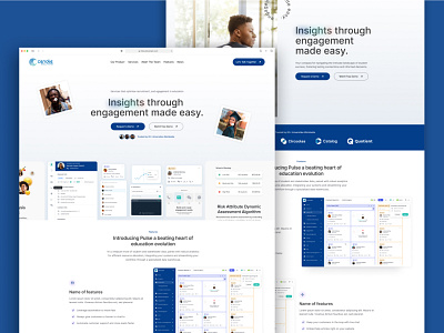 Landing Page Design ui ux