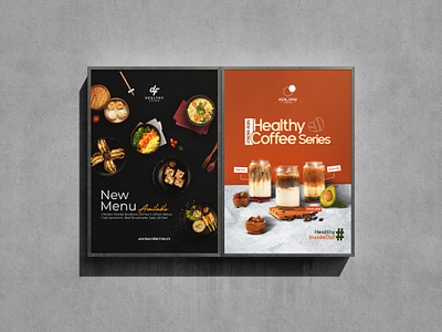 Food & Beverage New Menu Poster arem arem beverage photography beverages branding cafe coffee coffee poster design fb design food food photography food poster graphic design healthy menu marketing poster new menu poster poster design