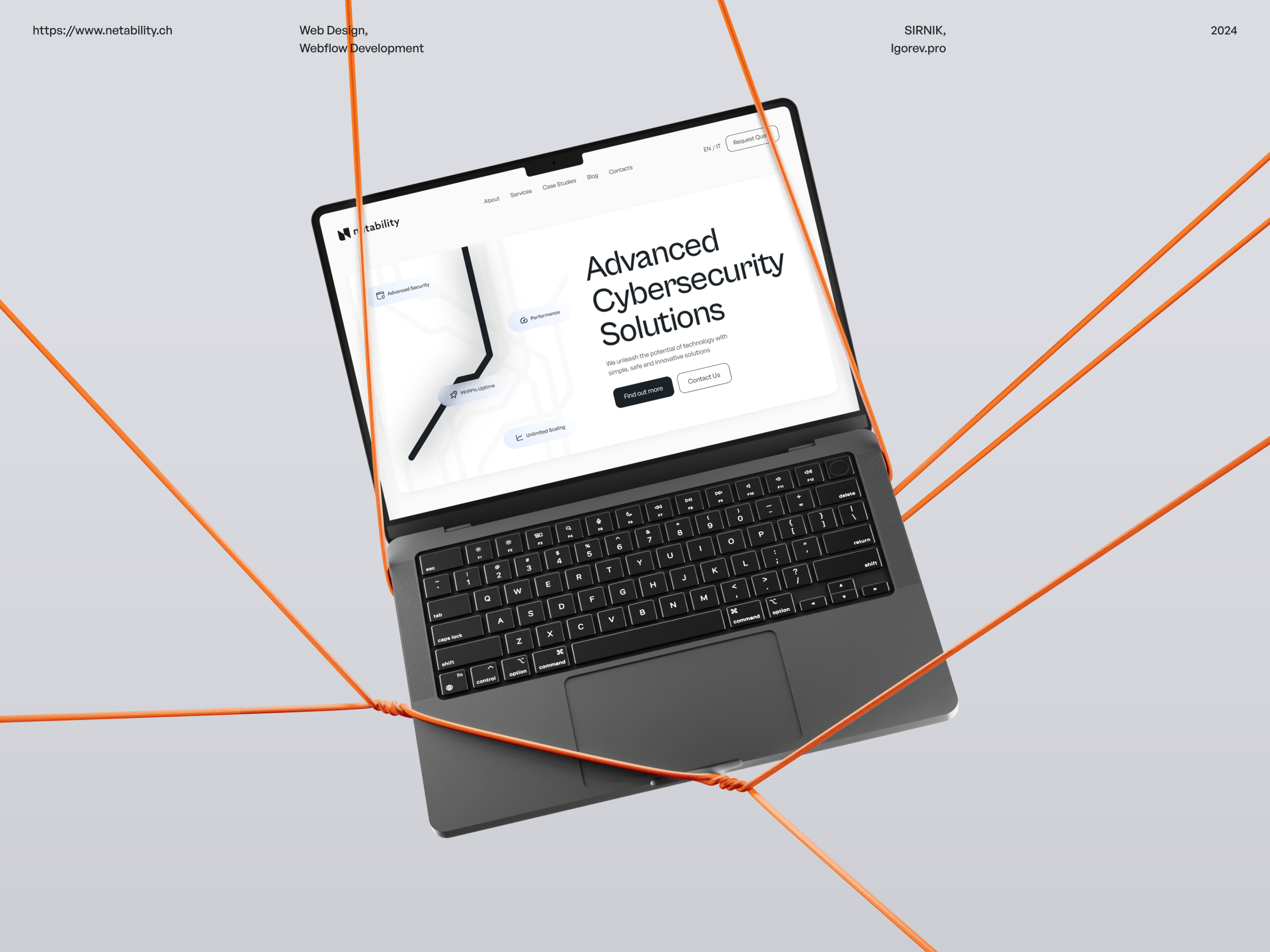 Example of Website Design, Development & Launch