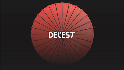 DeL'est - Cultural Festival - Brand Identity 3d animation asian asian culture brand brand guideline brand identity branding branding agency culture design festival graphic design identity logo logo design logotype motion graphics red ui