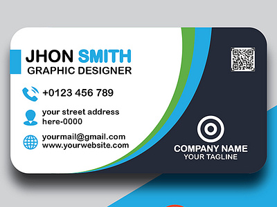 Creative Business Card business card design business card with qr code creative business card digital business card elegant business card graphic design logo luxury business card minimalist business card mordant business card professional business card simplistic business card unique business card